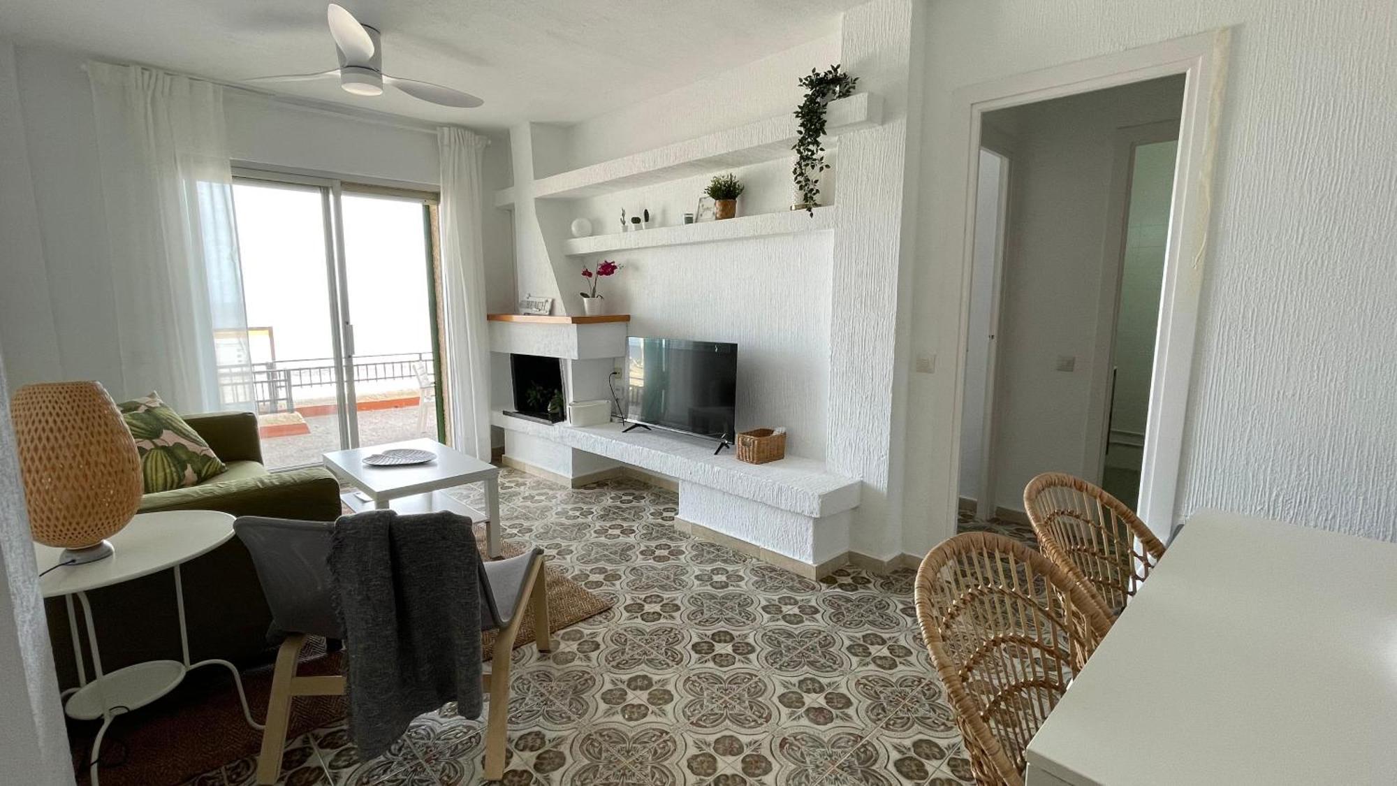 Charming Beachfront Apartment Μούρθια Εξωτερικό φωτογραφία